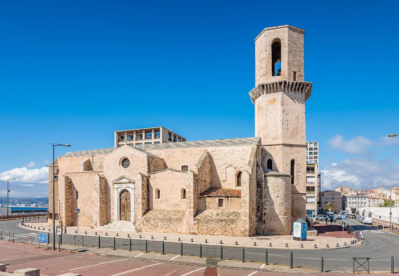 Apartment in Marseilles - LA MAJOR 1 - Majestueux T4 Climatisé au Panier