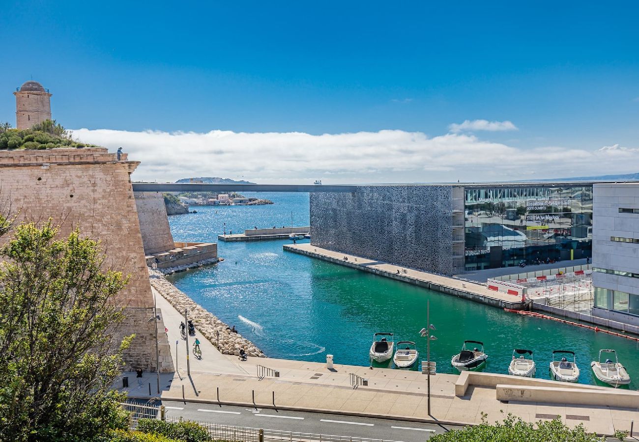 Apartment in Marseilles - LA MAJOR 1 - Majestueux T4 Climatisé au Panier