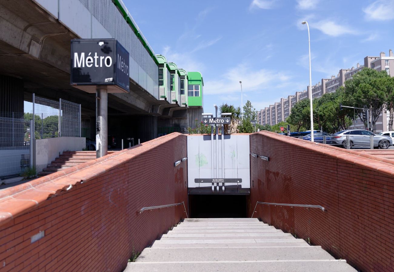 Appartement à Marseille - Captura - Appart Climatisé - Parking - Balcon